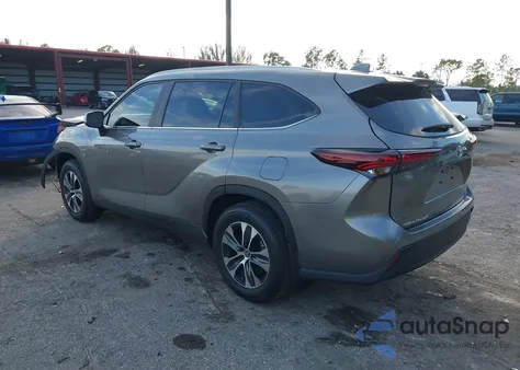 2025 Toyota Highlander Xle from USA, damaged, VIN 5TDKDRAH7SS554688